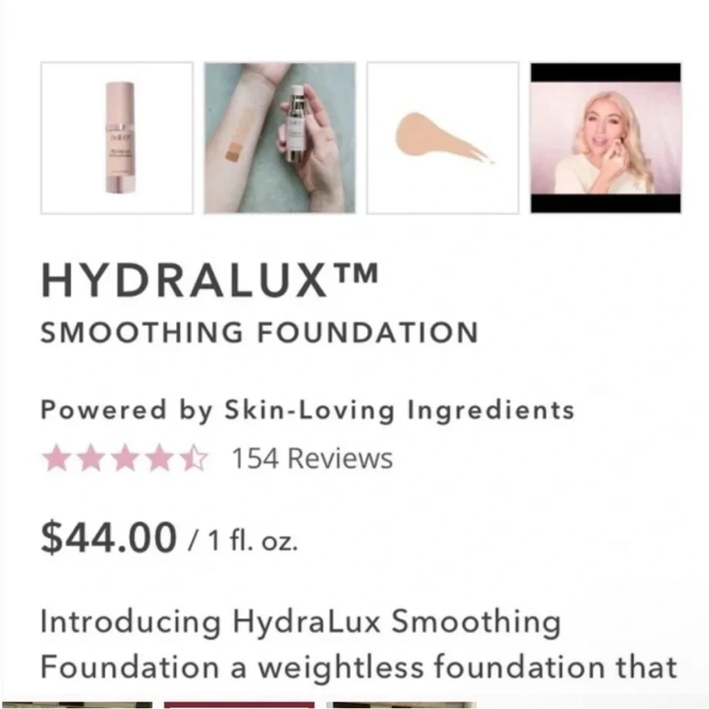 DOLL 10 Hydralux Smoothing Foundation Tan